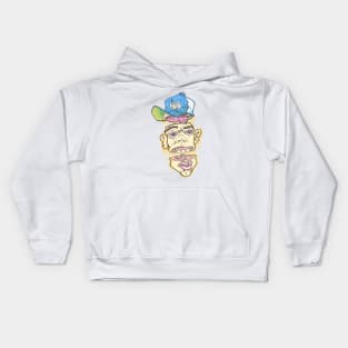 3 Piece Face Kids Hoodie